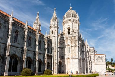 Monasterio de los Jerónimos, monumento Patrimonio de la Humanidad en Lisboa, Portugal