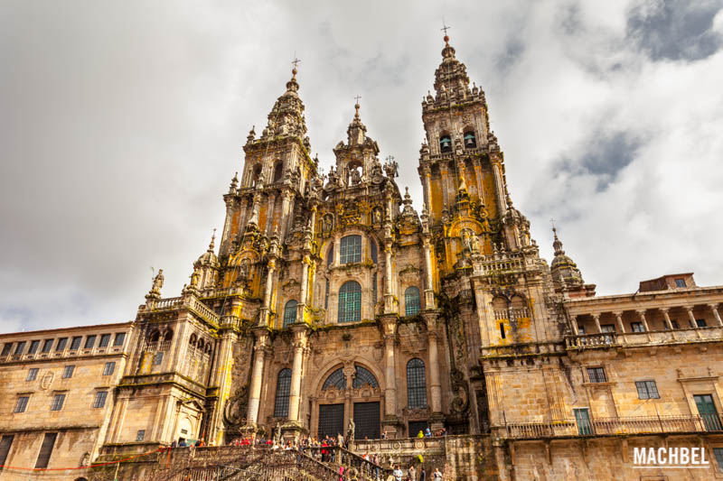 Visita a Santiago de Compostela, capital de Galicia, España