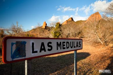 Las Médulas, mina romana patrimonio de la humanidad. Ponferrada, Castilla y León, España