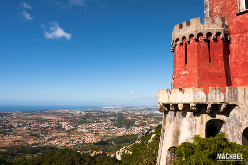 Castillo da Pena en Sintra, Portugal. Patrimonio de la Humanidad