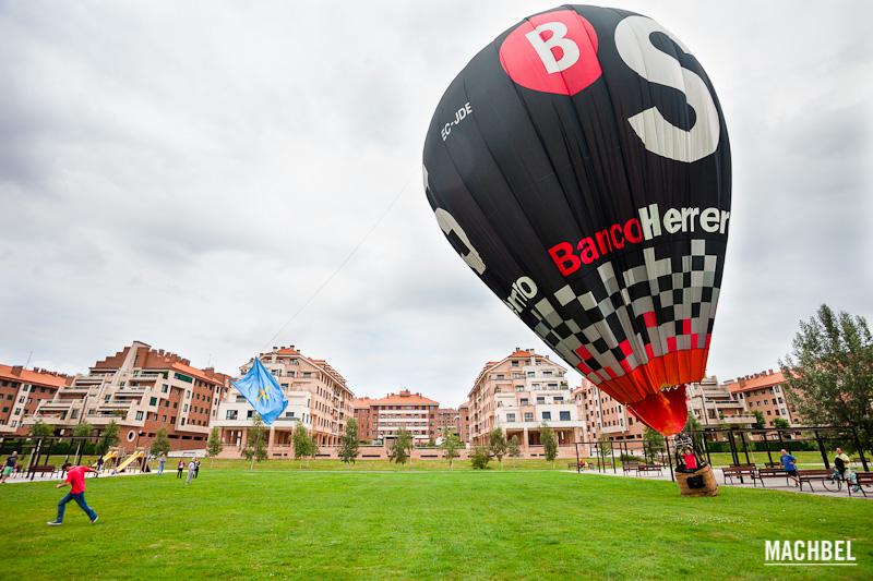 Paseo en globo por Gijón, Asturias, España