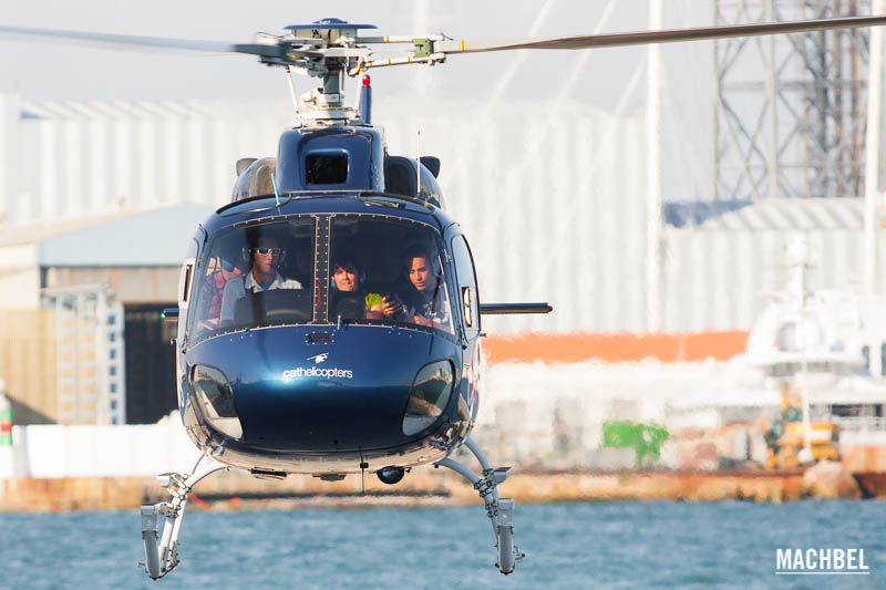 Paseo en Helicóptero sobre la ciudad de Barcelona, Cataluña