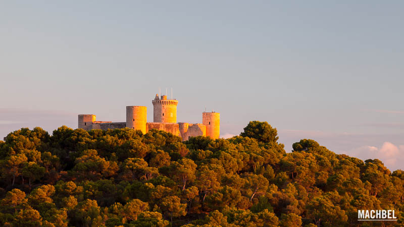 Castillo de Bellver en Palma de Mallorca, Islas Baleares, España