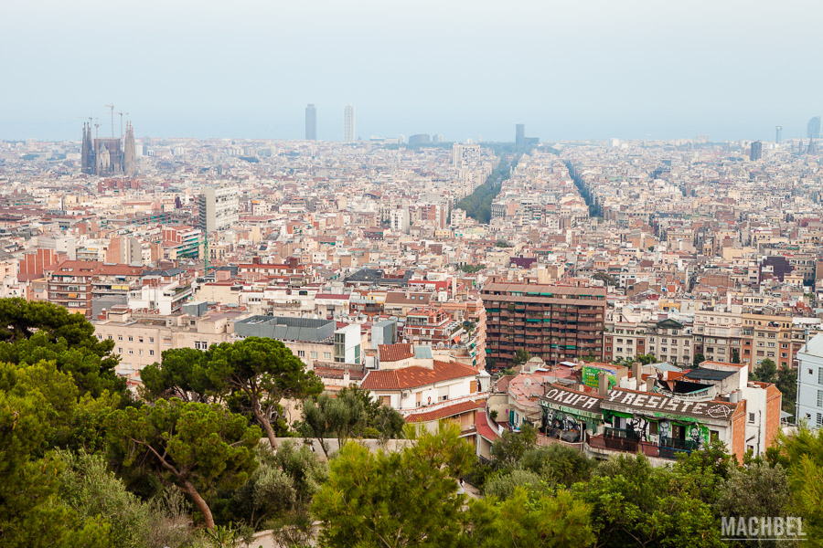 Barcelona desde el Park Güell