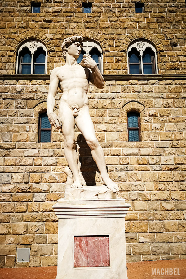 Copia de la estatua del David