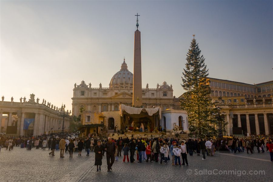 Plaza del Vaticano en Roma