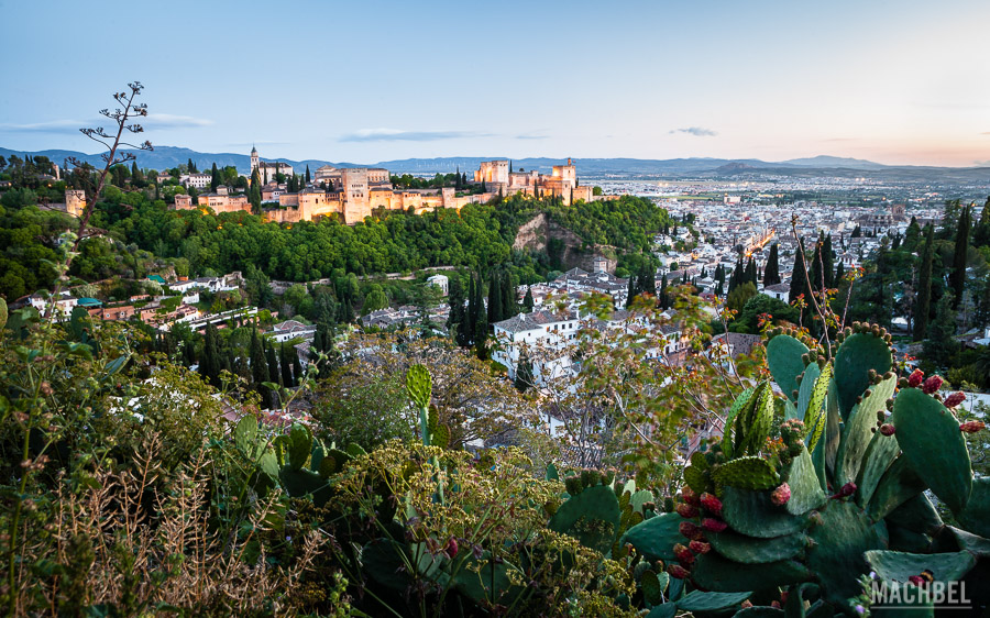 Vista de la Alhambra desde el Sacromonte