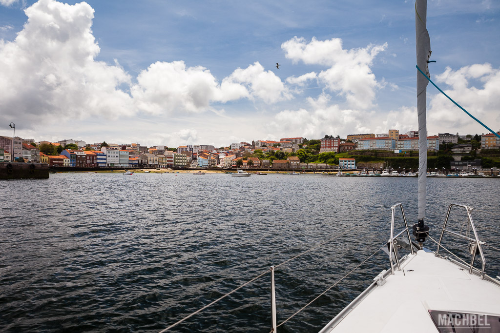 Navegando por la ría de Ferrol