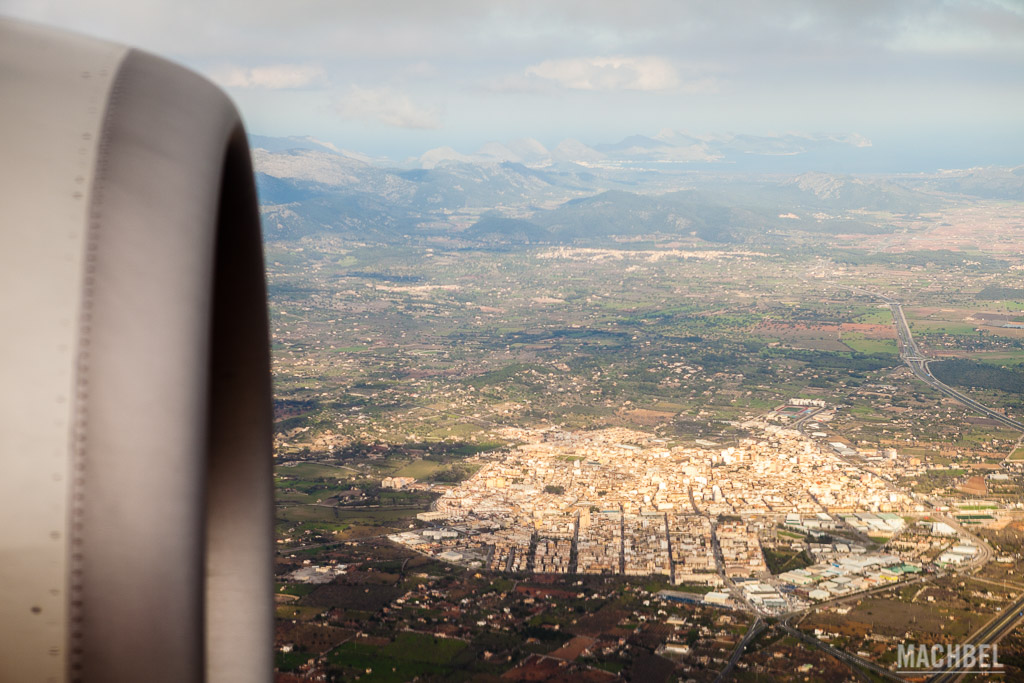 Paisajes de Mallorca desde el avión