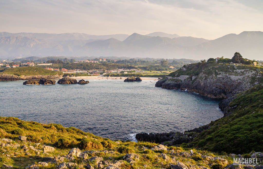 Costa de la playa de Borizo