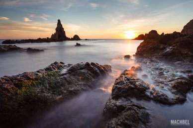 Cabo de Gata al atardecer