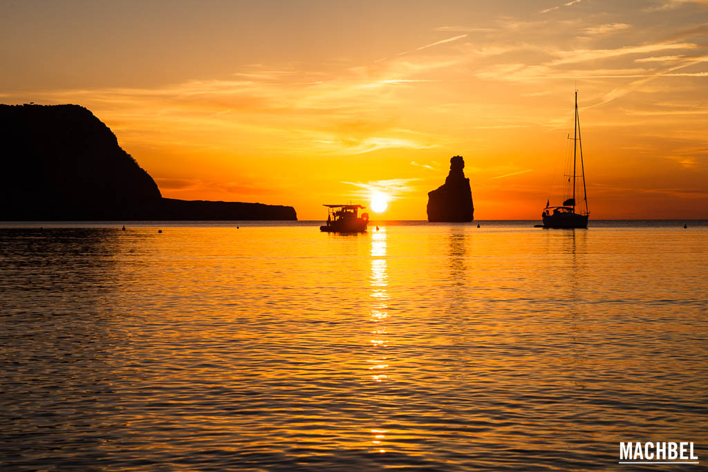 Atardecer desde Benirrás, Ibiza