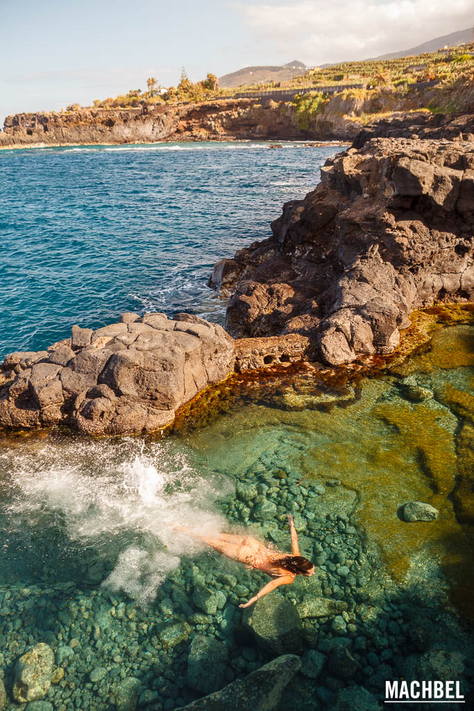 Charco Azul en La Palma