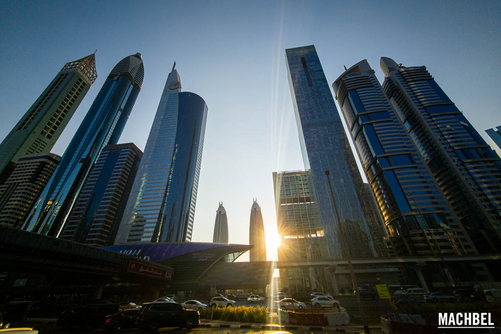 Skyline de la zona financiera