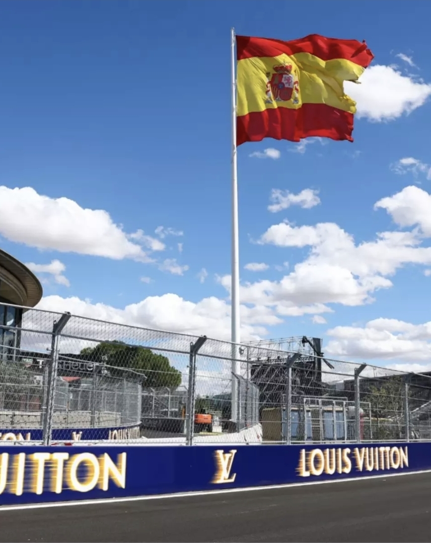 Vista del circuito Madring, sector sur
